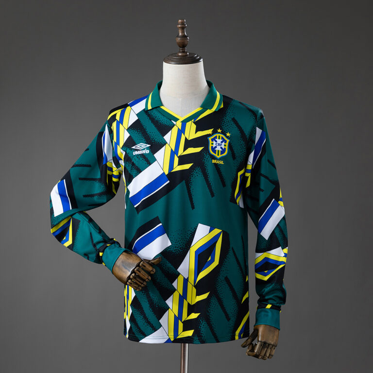 Retro Brazil 1996/97 Goalkeeper Long Sleeve Jersey
