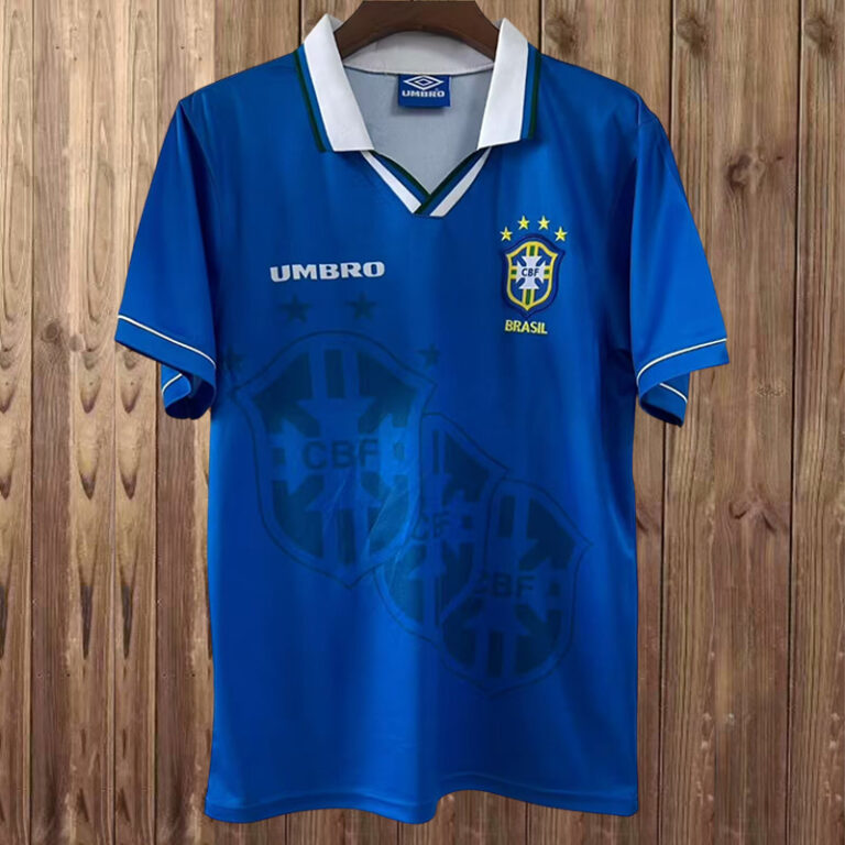 Retro Brazil 1996 Away Jersey