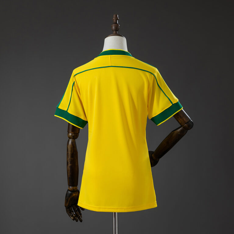 Retro Brazil 1998 World Cup Home Jersey