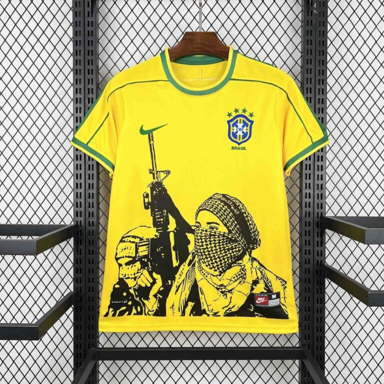 Retro Brazil 1998 World Cup Home World Cup Special Kit