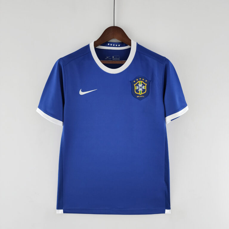 Retro Brazil 2006 World Cup Away World Cup Jersey