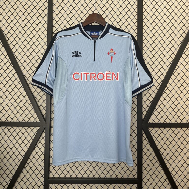 Retro Cadiz 1999/00 Home Celta Vigo blue Jersey
