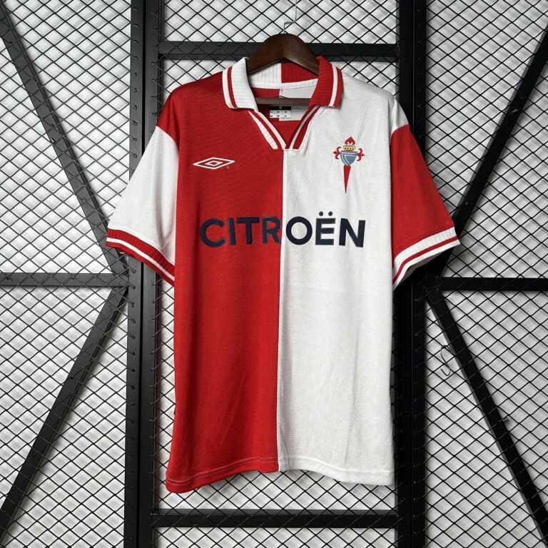 Retro Cadiz 2001/02 Away Celta Vigo red Jersey
