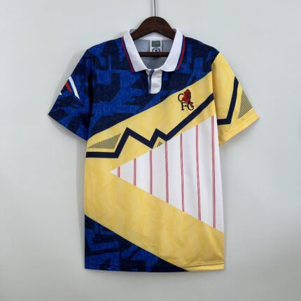 Retro Chelsea 1990 Blue and Yellow Jersey
