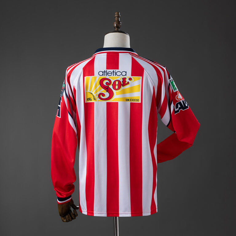 Retro Club Chivas 1998/99 Home Guadalajara Long Sleeve Jersey