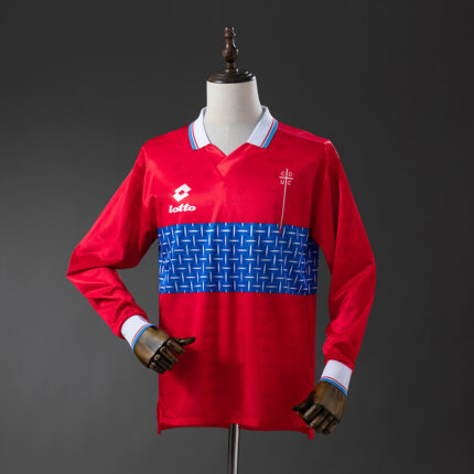 Retro Club Deportivo Universidad Catolica 1996/97 Away Long Sleeve Jersey