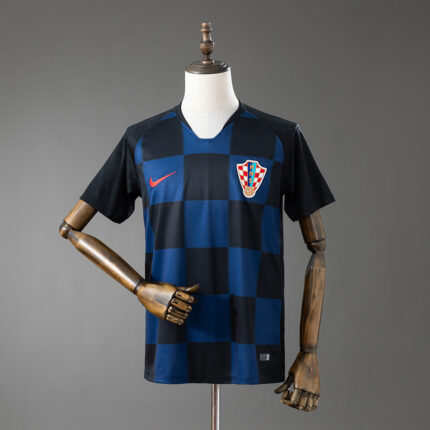 Retro Croatia 2018 World Cup Away Jersey