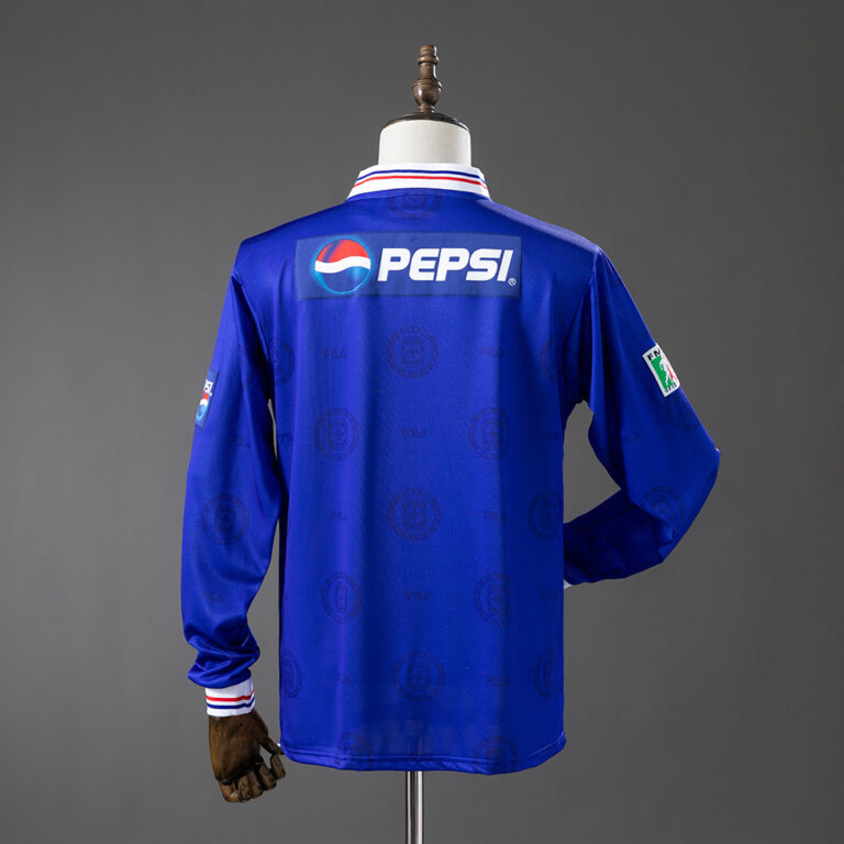 Retro Cruz Azul 1998 Home Long Sleeve Jersey