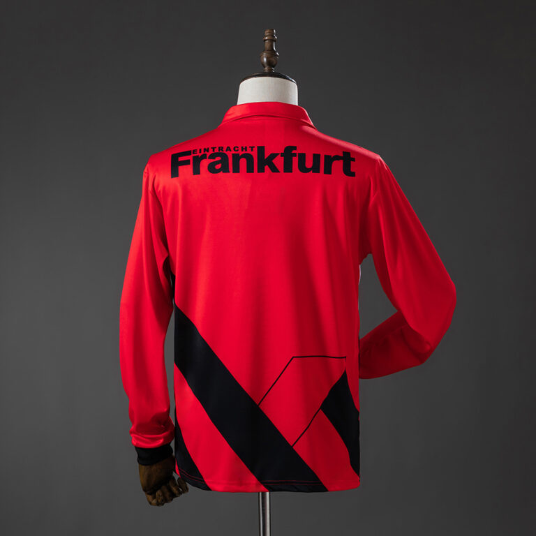 Retro Eintracht Frankfurt 1993/95 Home Long Sleeve Jersey