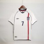 Retro England 2002 World Cup Home World Cup white Jersey