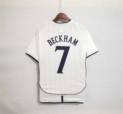Retro England 2002 World Cup Home World Cup white Jersey