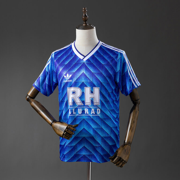 Retro FC Schalke 04 1988/89 Home 04 Jersey