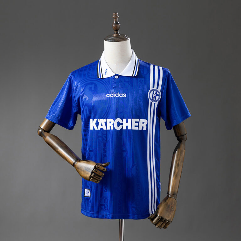 Retro FC Schalke 04 1996/97 Home 04 Jersey