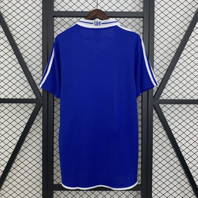 Retro FC Schalke 04 2001/02 Home 04 blue Jersey