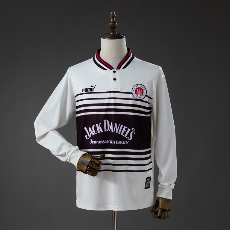 Retro FC St. Pauli 1997/98 Home St. Long Sleeve Jersey