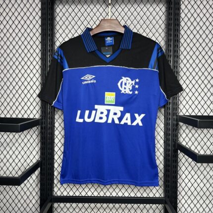 Retro Flamengo 1999/00 Goalkeeper Blue Uniform Jersey