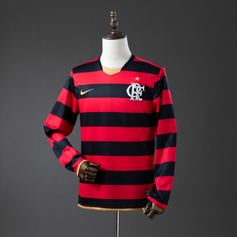 Retro Flamengo 2008/09 Home Long Sleeve Jersey