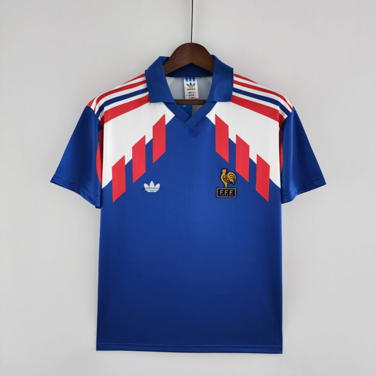 Retro France 1988 Home Jersey