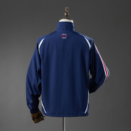 Retro France 2005 Windbreaker Blue & White Jacket