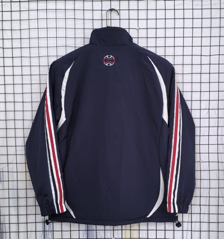 Retro France 2006 World Cup World Cup Windbreaker Blue Jacket