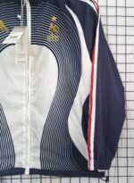 Retro France 2006 World Cup Windbreaker Blue Jacket