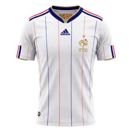Retro France 2010 World Cup Away World Cup Jersey