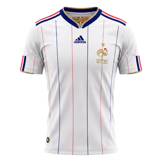 Retro France 2010 World Cup Away World Cup Jersey