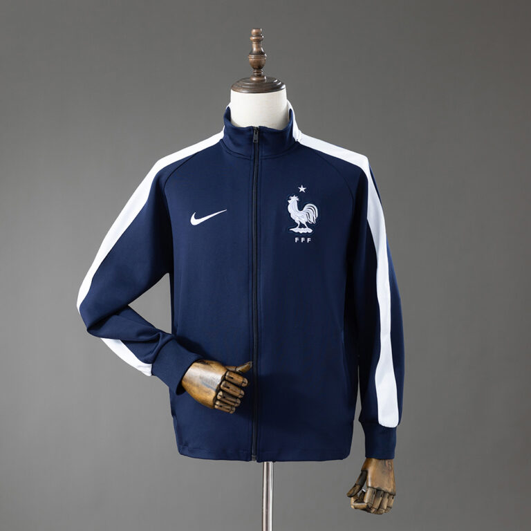 Retro France 2014 World Cup Home Les Bleus Jacket