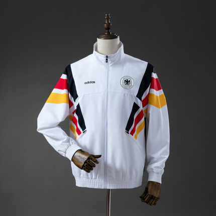 Retro Germany 1996 Windbreaker White Jacket