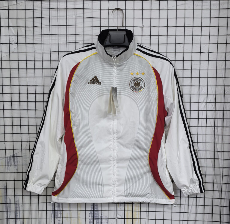Retro Germany 2006 World Cup World Cup Windbreaker White Jacket