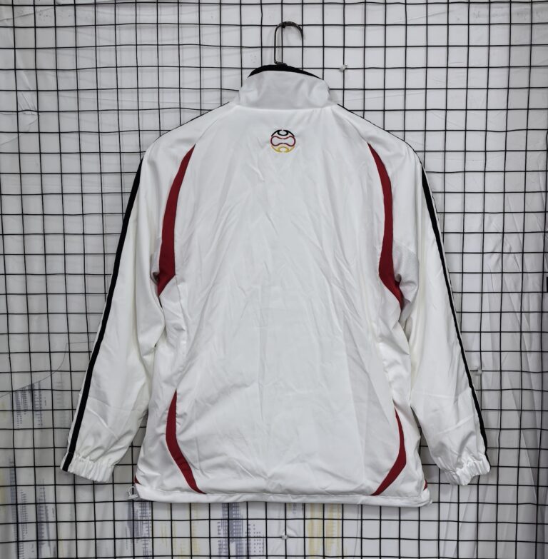 Retro Germany 2006 World Cup World Cup Windbreaker White Jacket