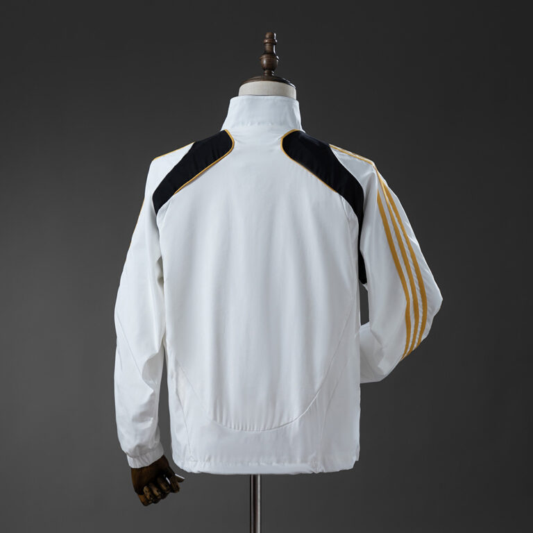 Retro Germany 2008 Windbreaker White Jacket