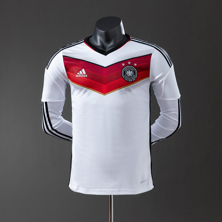 Retro Germany 2014 World Cup Home World Cup Long Sleeve Jersey Player Version