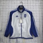 Retro Greece 2006 World Cup Blue Windbreaker Blue Jacket