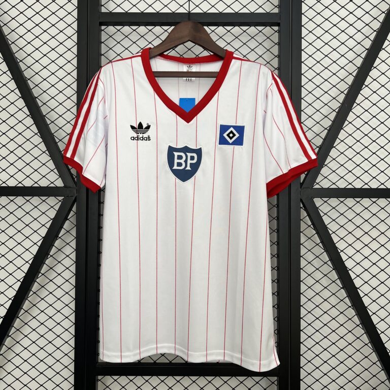 Retro Hamburger SV 1984/85 White Jersey