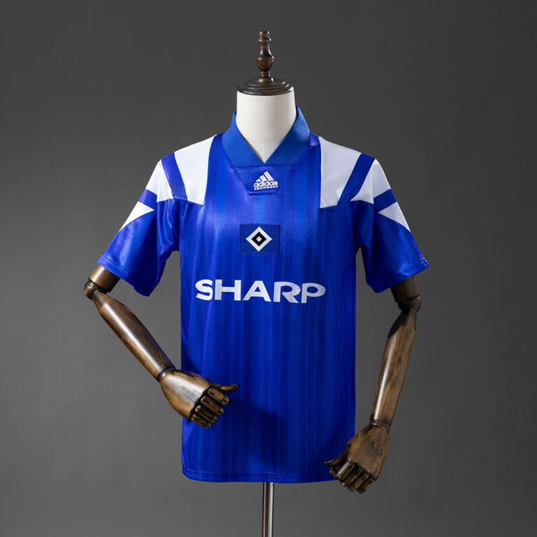 Retro Hamburger SV 1992/93 Home Blue Jersey