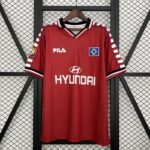 Retro Hamburger SV 2000/01 Red Jersey