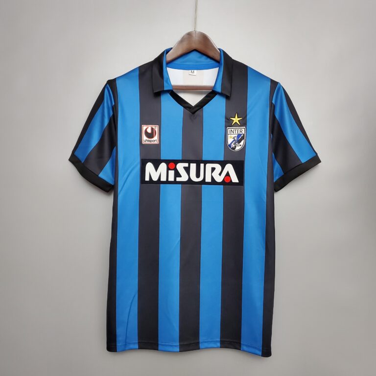 Retro Inter Milan 1988/90 Home blue Jersey