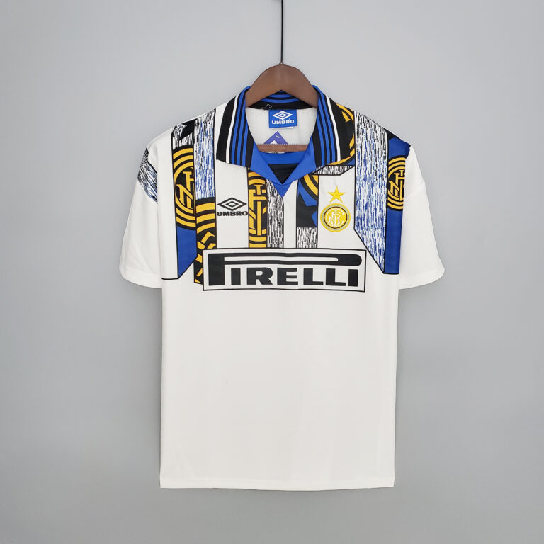 Retro Inter Milan 1996/97 Away white Jersey