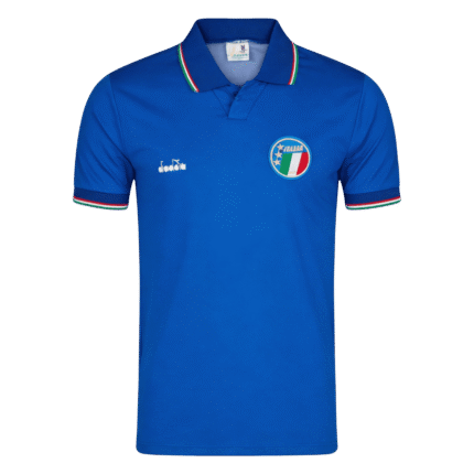 Retro Italy 1990 World Cup Home Jersey