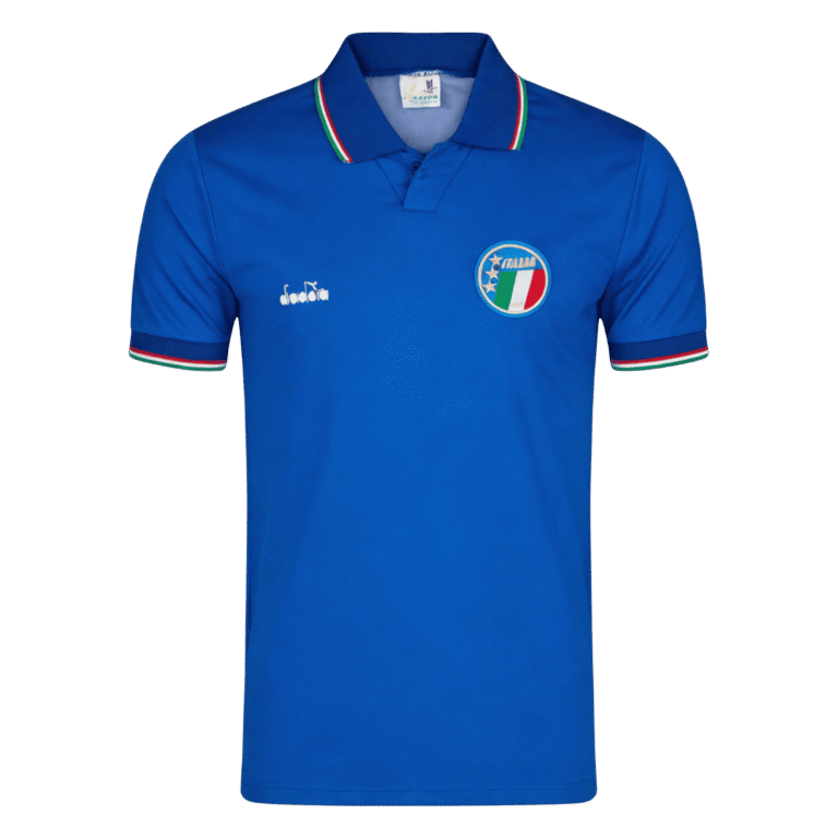 Retro Italy 1990 World Cup Home Jersey