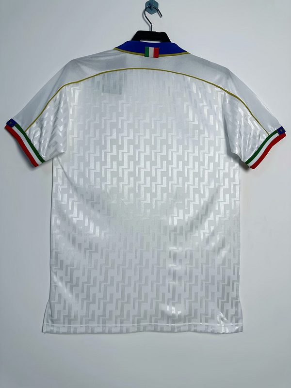Retro Italy 1995 Away White Jersey