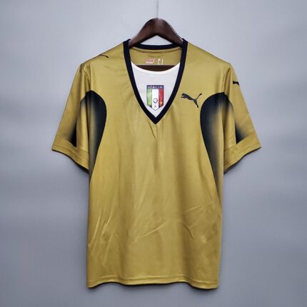 Retro Italy 2006 World Cup World Cup Golden Jersey