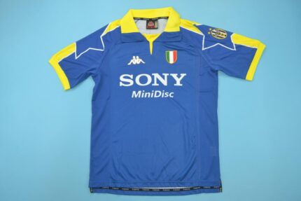 Retro Juventus 1998/99 Away Blue Jersey