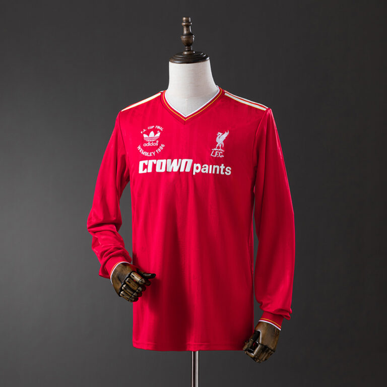Retro Liverpool 1986/87 Home Long Sleeve Jersey