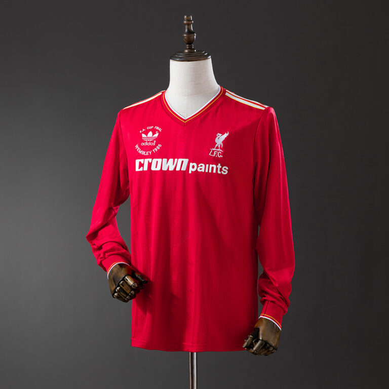 Retro Liverpool 1986/87 Home long sleevev Jersey