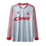Retro Liverpool 1989 Away Long Sleeve Jersey