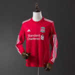 Retro Liverpool 2010/11 Home Long Sleeve Jersey