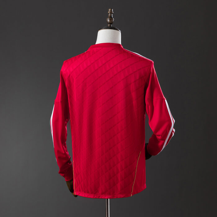 Retro Liverpool 2010/11 Home Long Sleeve Jersey