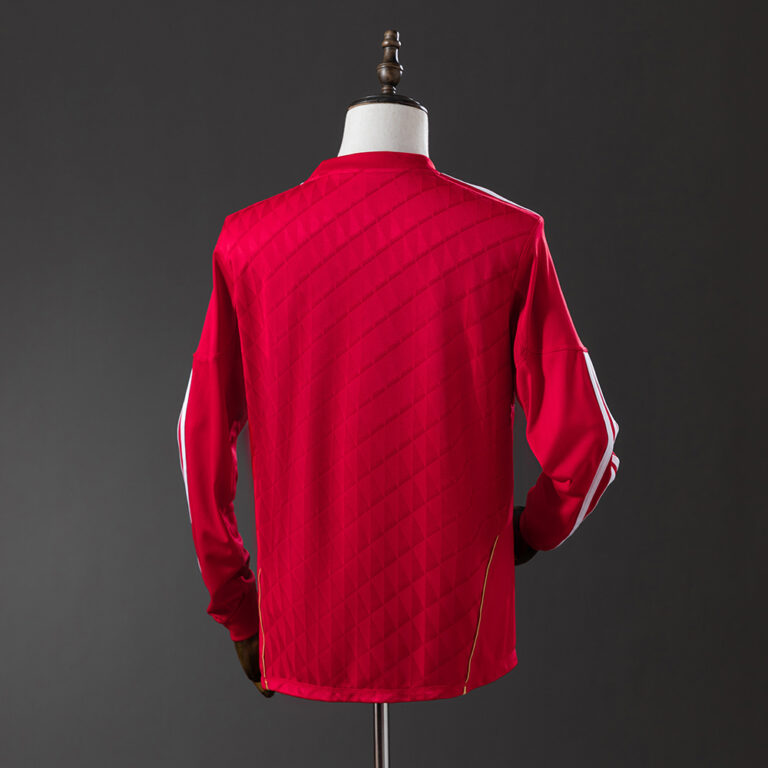 Retro Liverpool 2010/11 Home Long Sleeve Jersey